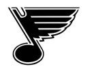 St. Louis Blues &quot;Primary Logo&quot; Stencil