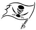 Tampa Bay Buccaneers &quot;Primary Logo&quot; Stencil