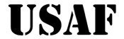 &quot;Air Force Script&quot; Stencil