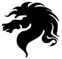 &quot;Air Force Red Horse Squadron Logo&quot; Stencil