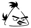 &quot;Angry Birds&quot; Stencil #2