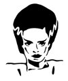 &quot;Bride of Frankenstein&quot; Stencil