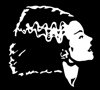 Bride of Frankenstein #2&quot; Stencil
