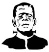 &quot;Frankenstein&quot; Stencil