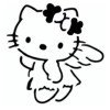 &quot;Hello Kitty #4&quot; Stencil