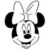 &quot;Mini Mouse&quot; Stencil #2