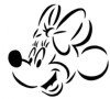 &quot;Mini Mouse&quot; Stencil #3