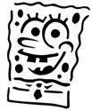 &quot;Sponge Bob&quot; Stencil