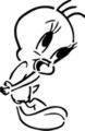 Tweety Bird Stencil