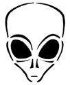 Alien Stencil #1