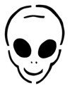 Alien Stencil #3