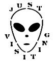 Alien Stencil #9