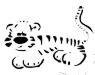 Tiger Stencil #6