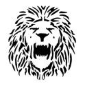 Lion Stencil #1