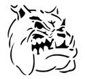 Bulldog Stencil #2