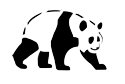 Panda Stencil #2