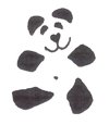Panda Stencil #3