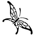 Butterfly Stencil #3