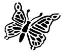 Butterfly Stencil #8