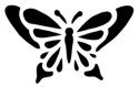 Butterfly Stencil #9