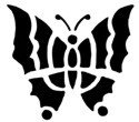 Butterfly Stencil #10