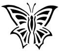 Butterfly Stencil #11