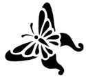 Butterfly Stencil #12