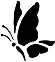 Butterfly Stencil #13