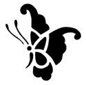 Butterfly Stencil #17
