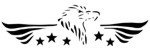 Eagle Stencil #5