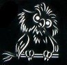 Owl Stencil #1