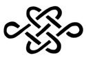 Intertwining Celtic Knot Stencil #19