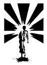 Tibetan Monk Stencil #2