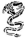 Dragon Stencil #1