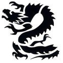 Dragon Stencil #9