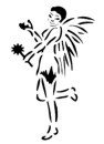 Fairy Stencil #8