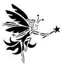 Fairy Stencil #9