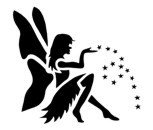 Fairy Stencil #12