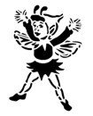 Fairy Stencil #13