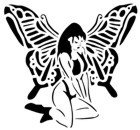 Fairy Stencil #14