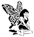 Fairy Stencil #16