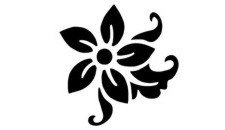 Flower Stencil #9