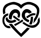 Celtic Heart Stencil #2