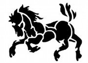 Horse Stencil #2