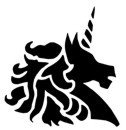 Unicorn Stencil #2