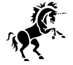 Unicorn Stencil #4