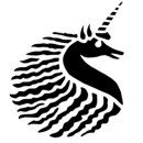 Unicorn Stencil #7