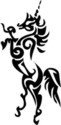Unicorn Stencil #8