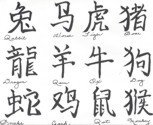 Chinese Zodiac &quot;Stencil Set&quot; - Get all Twelve Stencils and Save 10% !!