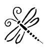 Dragonfly Stencil #2